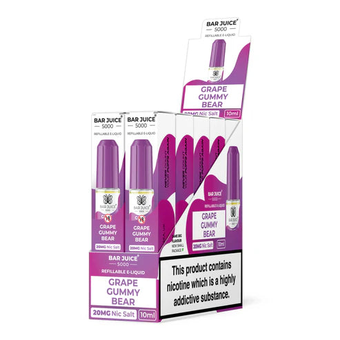 Bar Juice - Grape Gummy Bear - 10ml E-liquid