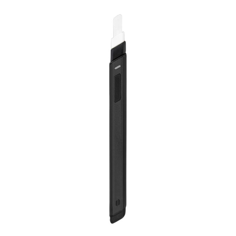 Rechargeable hot knife loading tool in sleek black design