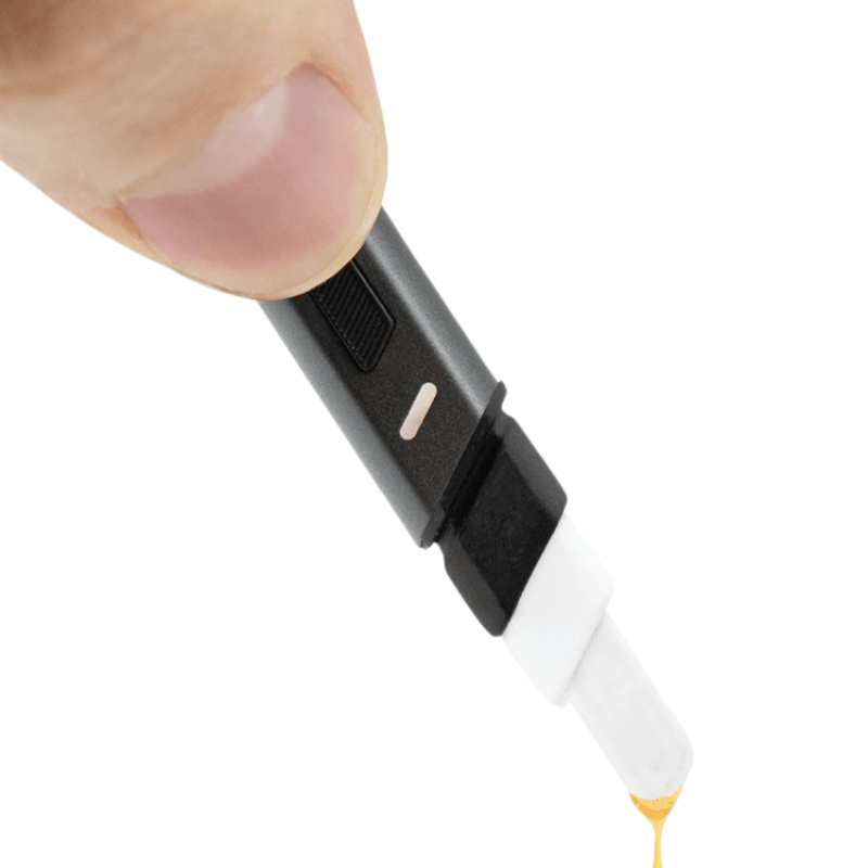 Rechargeable hot knife loading tool in sleek black design