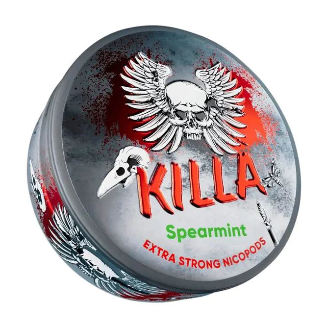 KILLA - SPEARMINT - NICOPODS (PACK OF 10)