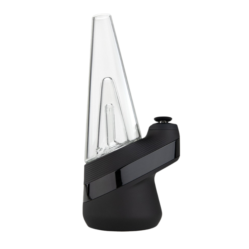 Smart E-rig Peak in black design with glass chamber