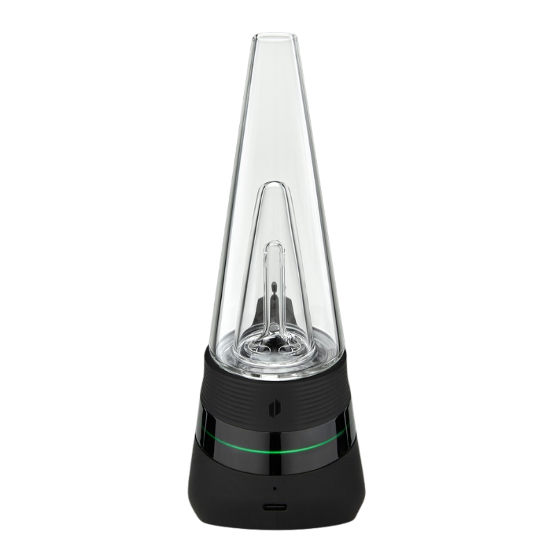 Smart E-rig Peak in black design with glass chamber