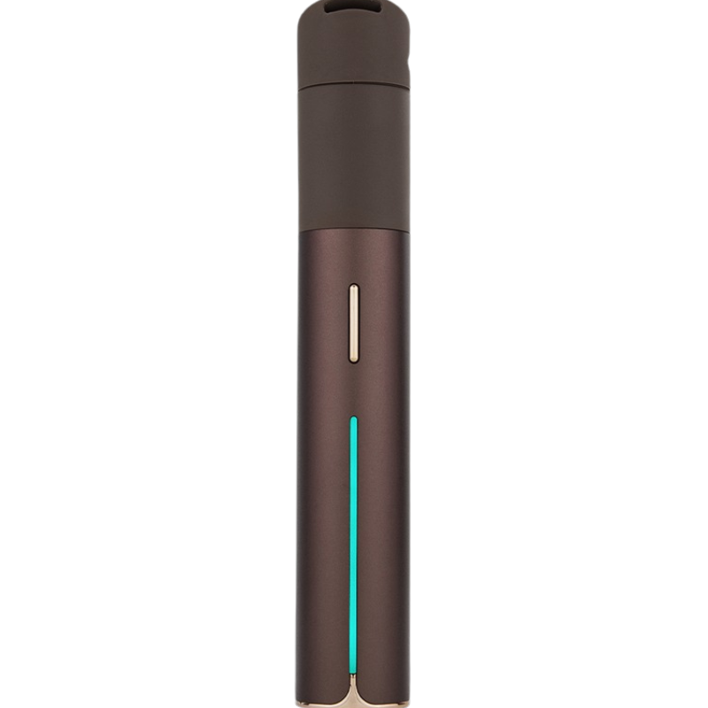 Mobile Vaporizer Pivot portable vaping device sleek brown design