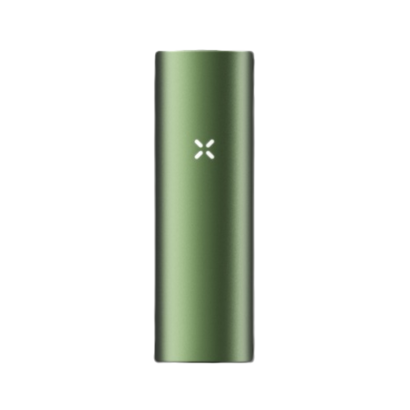Pax Flow Vaporizer in green – front angled view with airflow design