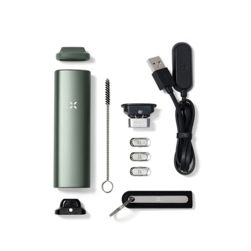 Pax Plus Vaporizer complete kit with accessories and USB-C charger