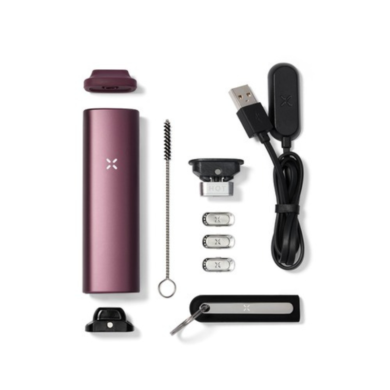Pax Plus Vaporizer complete kit with accessories and USB-C charger