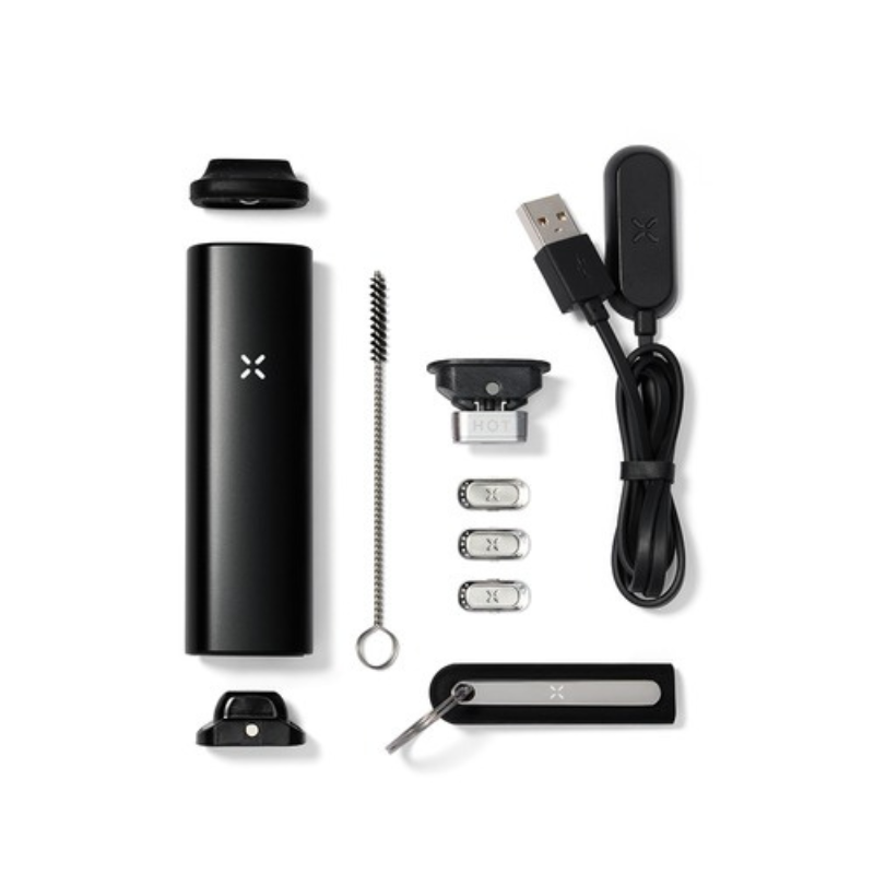 Pax Plus Vaporizer complete kit with accessories and USB-C charger
