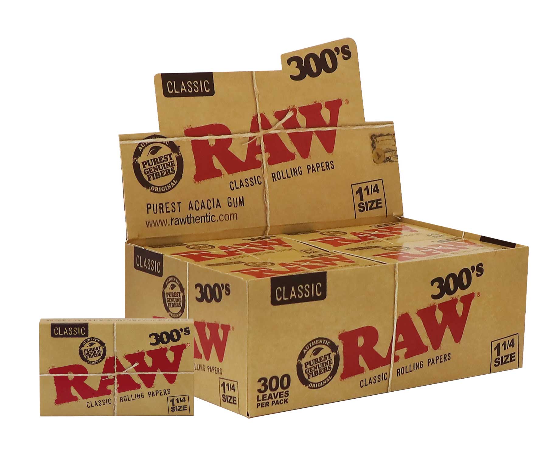 RAW Classic 300’s 1 ¼ – 40 Booklets