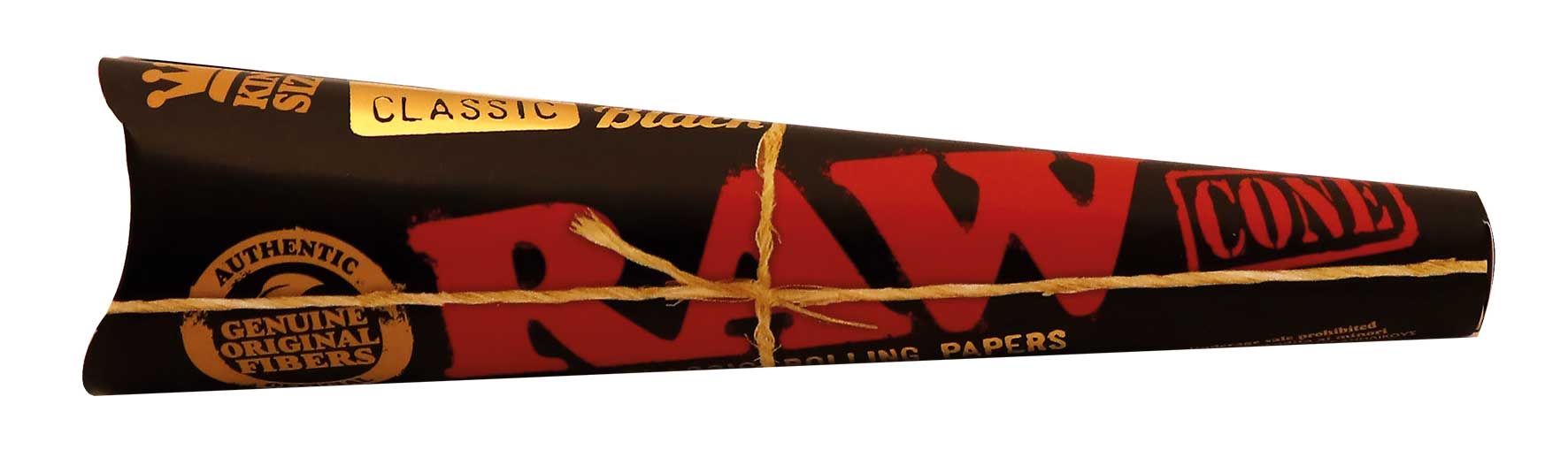 RAW Cone Classic Black King Size – 32 Packs