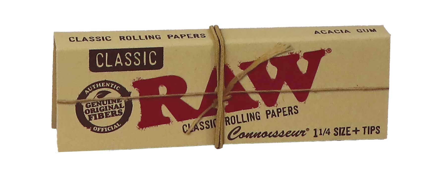 RAW Connoisseur Classic  1 ¼ + Tips - 24 Booklets