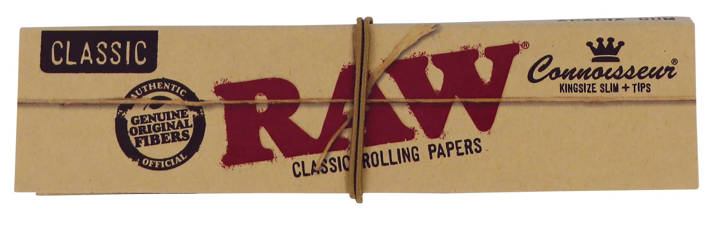 RAW Connoisseur King Size Slim + Tips - 24 Booklets