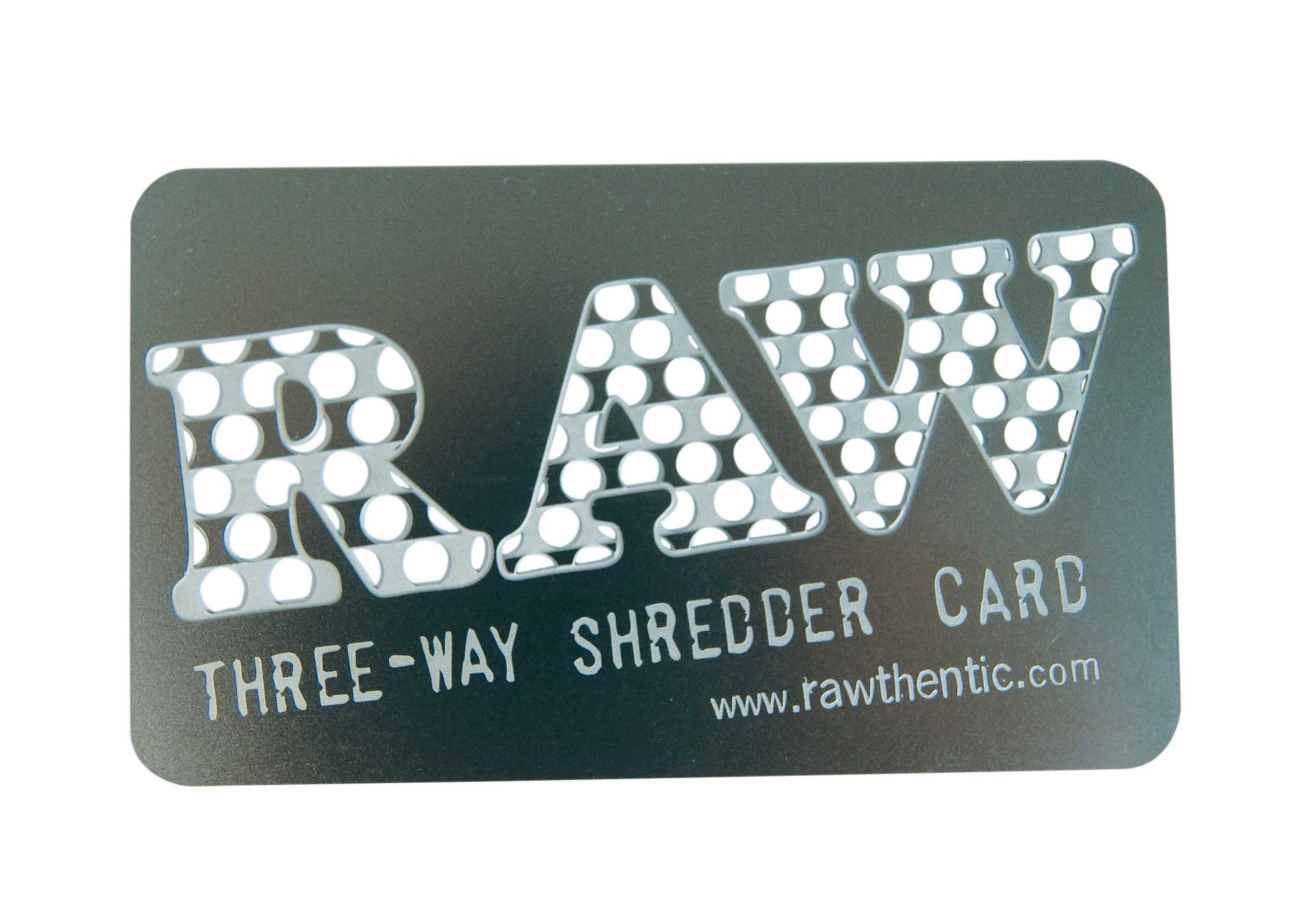 RAW Three-Way Shreddeer Card
