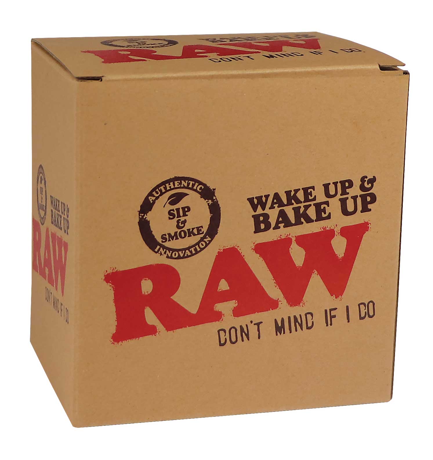 RAW Wake Up &Back Up Cone Mug
