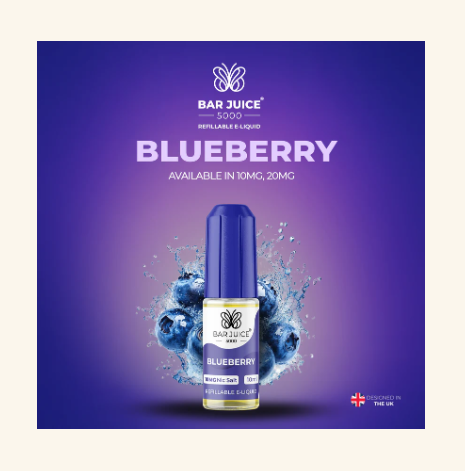 Bar Juice - Blueberry - 10ml E-liquid