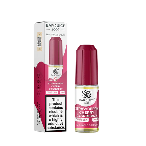 Bar Juice - Strawberry Cherry Raspberry - 10ml E-liquid
