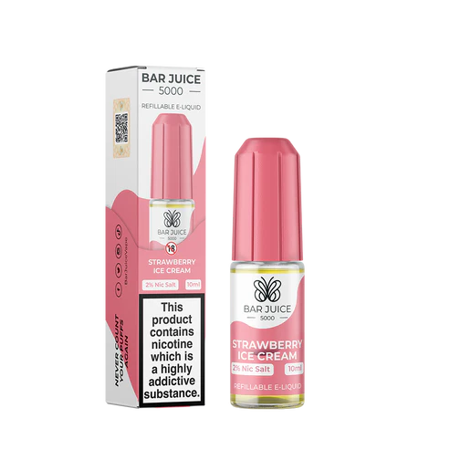 Bar Juice - Strawberry Ice Cream - 10ml E-liquid