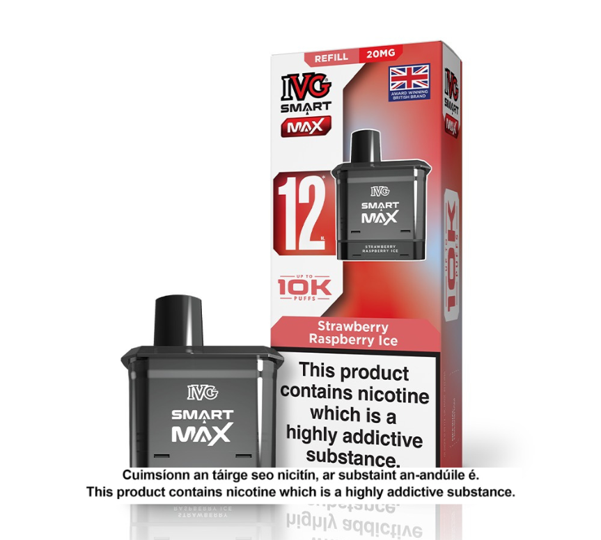 IVG SMART MAX Strawberry Raspberry Ice Refill Pod