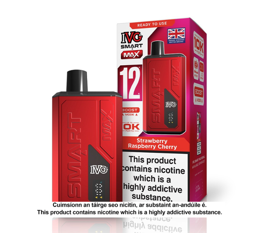 IVG SMART MAX Strawberry Raspberry Cherry Starter Kit