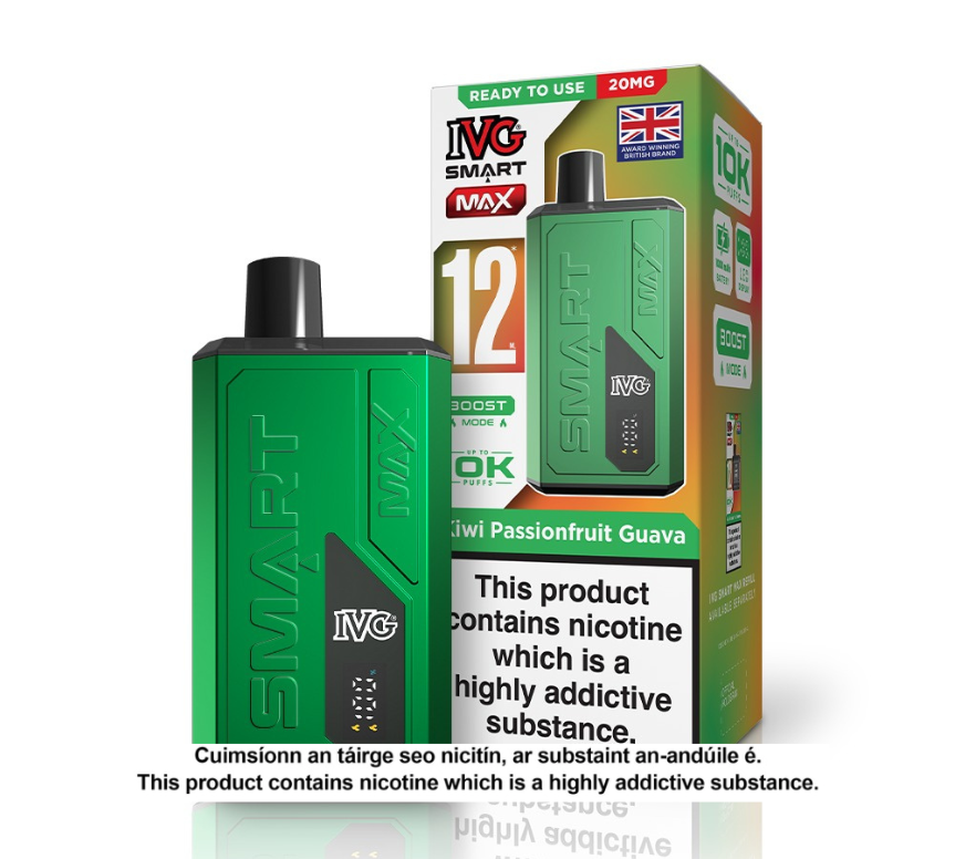 IVG SMART MAX Kiwi Passionfruit Guava Starter Kit