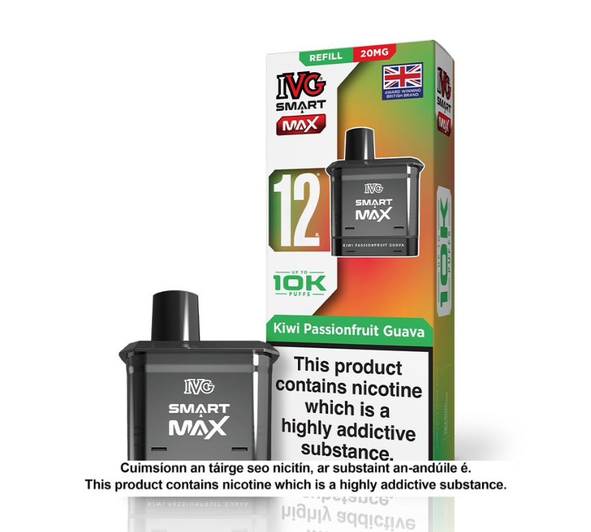 IVG SMART MAX Kiwi Passionfruit Guava Refill Pod