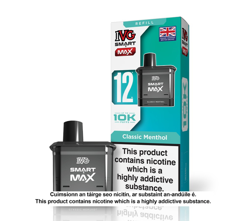 IVG SMART MAX Classic Menthol Refill Pod