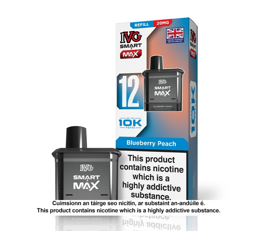 IVG SMART MAX Blueberry Peach Refill Pod