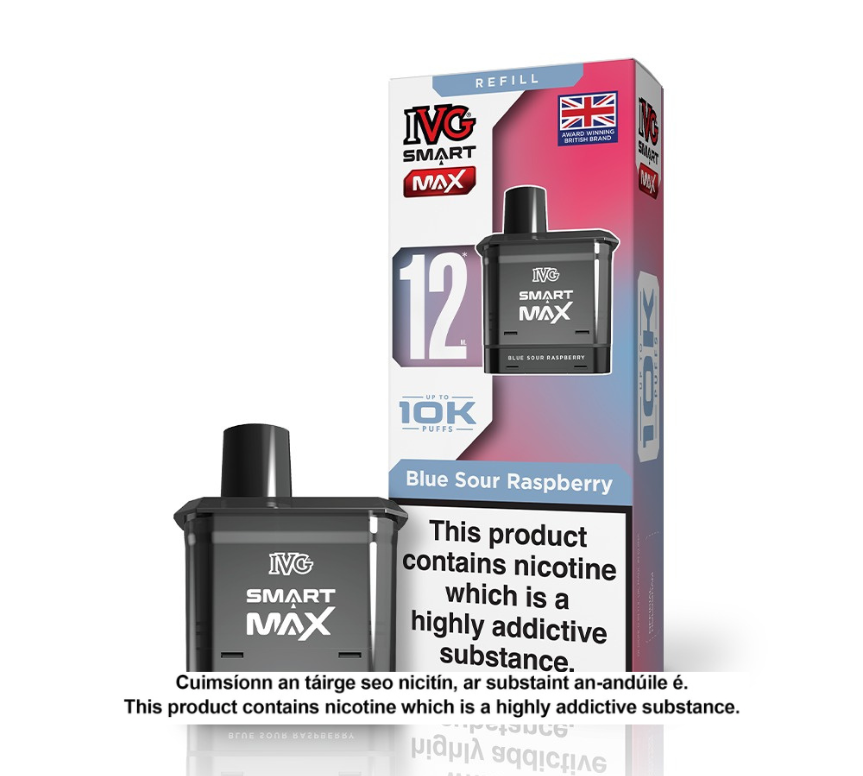 IVG SMART MAX Blue Sour Raspberry Refill Pod