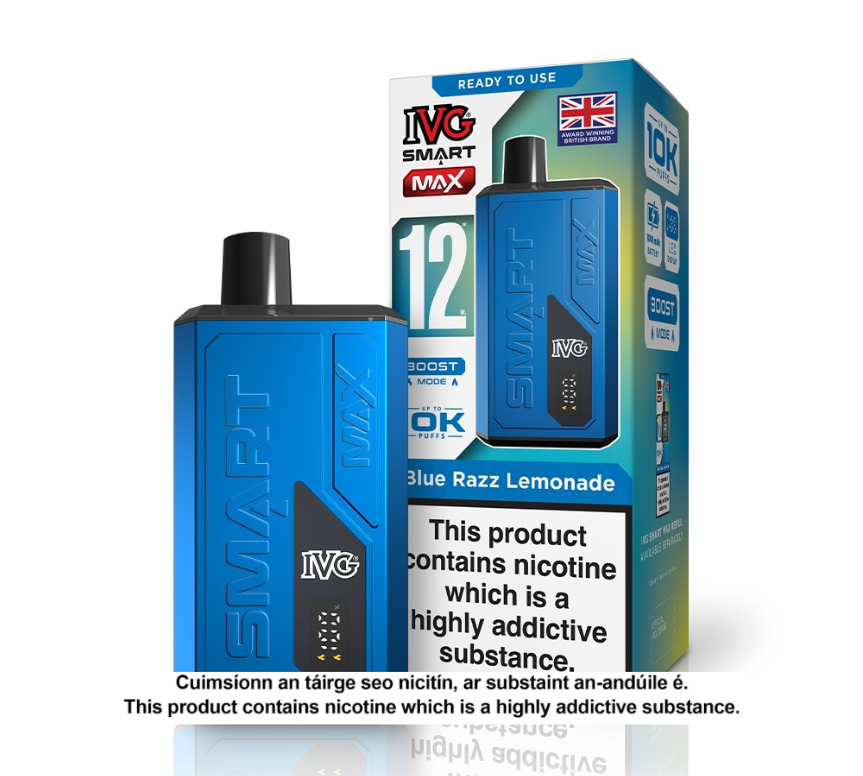 IVG SMART MAX Blue Razz Lemonade Starter Kit