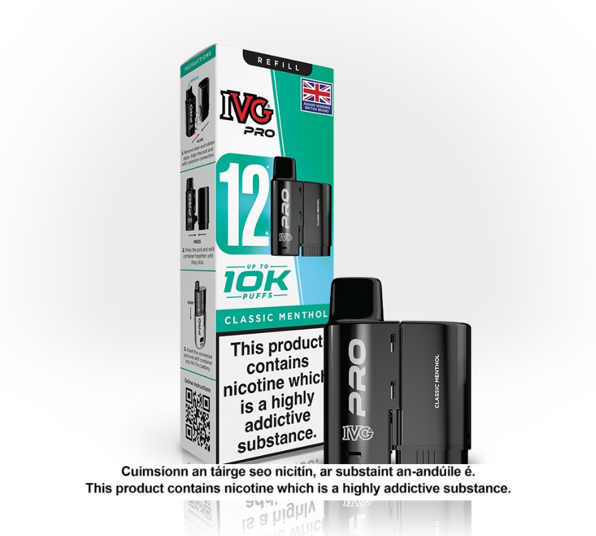 IVG Pro Classic Menthol Refill