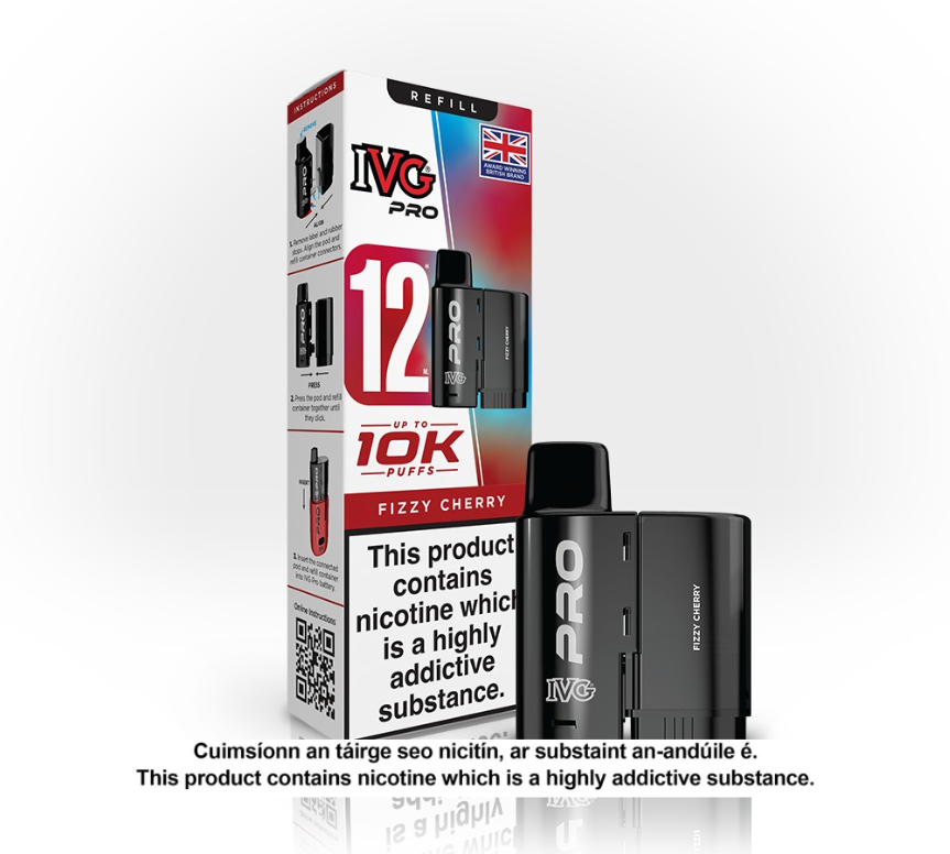 IVG Pro Fizzy Cherry Refill