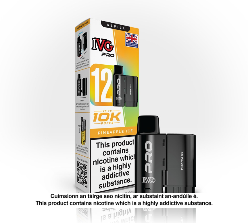 IVG Pro Pineapple Ice Refill