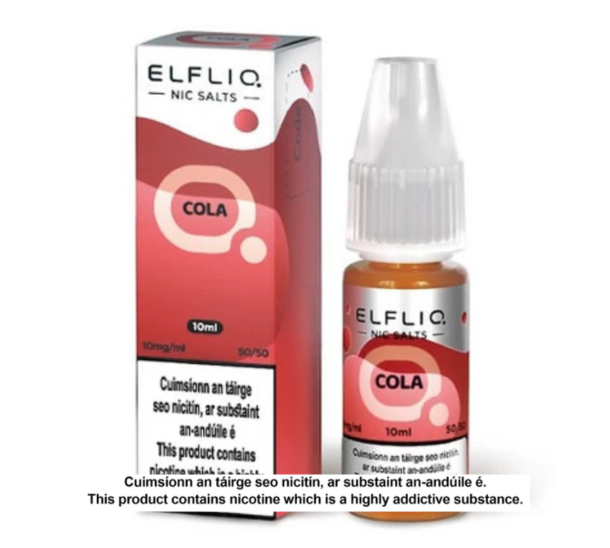 Elfliq Nic Salts - Cola - 10ml E-liquid
