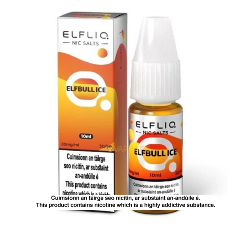 Elfliq Nic Salts - Elfbull Ice - 10ml E-liquid