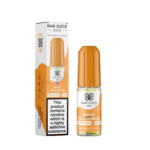 Bar Juice - White Peach Razz - 10ml E-liquid