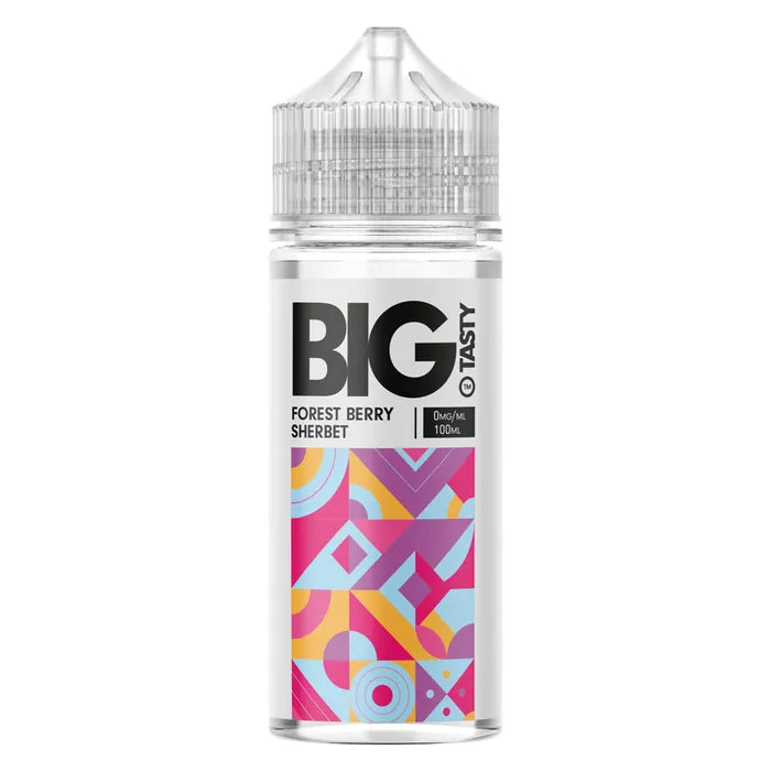 THE BIG TASTY CANDY RUSH RAINBOW SWEETS 100ML SHORTFILL E-LIQUID