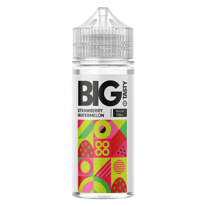 THE BIG TASTY CANDY RUSH STRAWBERRY WATERMELON 100ML SHORTFILL E-LIQUID