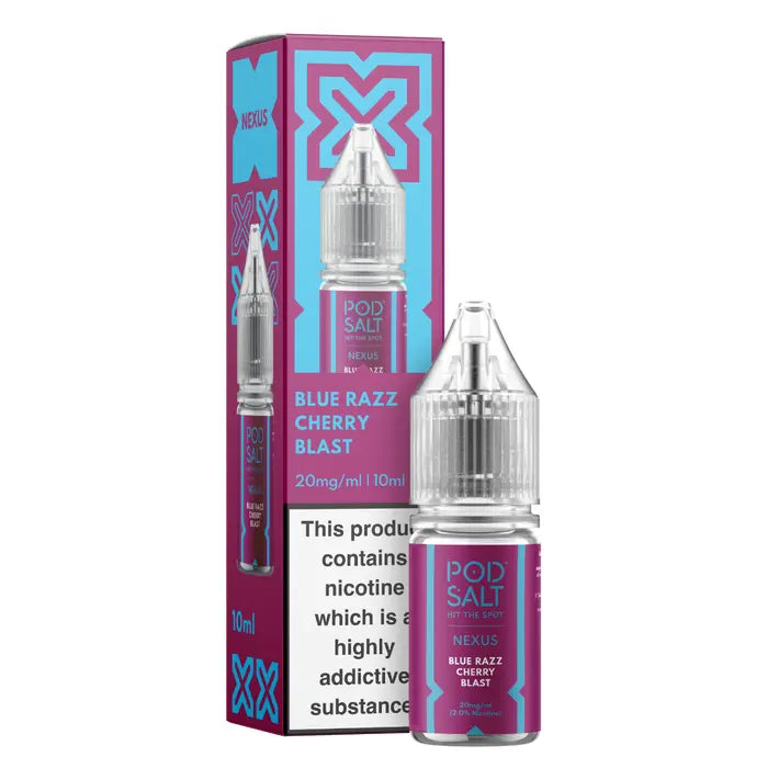 NEXUS BLUE RAZZ CHERRY BLAST 10ML NICOTINE SALT E-LIQUID