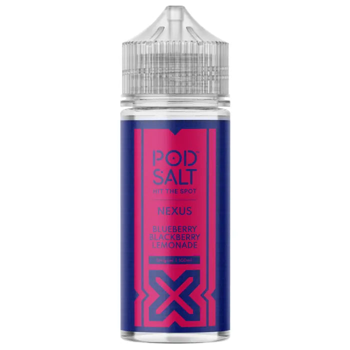 POD SALT NEXUS BLUEBERRY BLACKBERRY LEMONADE 100ML SHORTFILL E-LIQUID