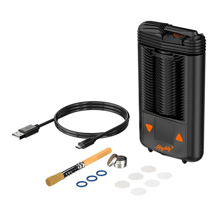 Mighty+ Vaporizer full kit including charger and accessories