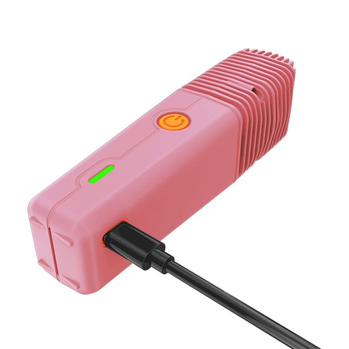 Veazy pink vaporizer portable herbal vape kit