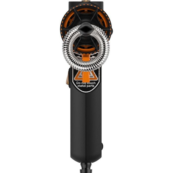 Plenty Vaporizer with coil and heating chamber close-up