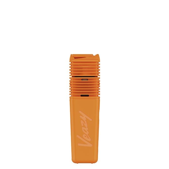 Veazy Vaporizer orange edition with USB-C charger and accessories