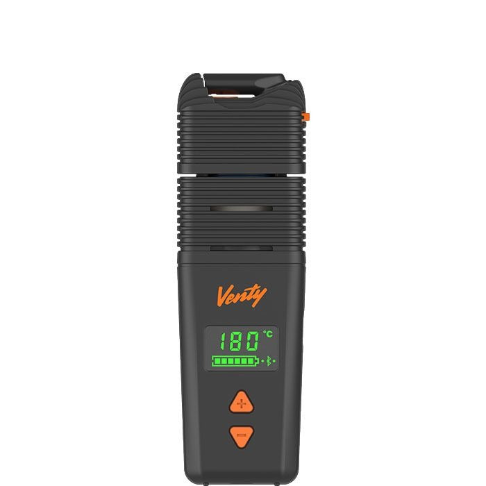 Venty Vaporizer front view with OLED display