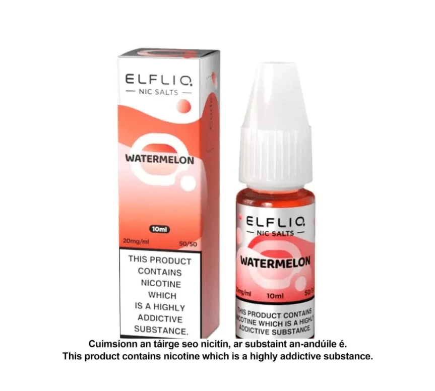 Elfliq Nic Salts - Watermelon - 10ml E-liquid