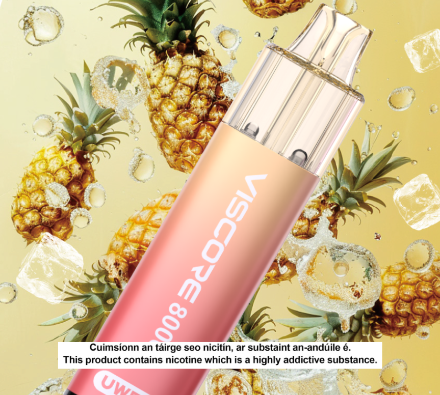 UWELL VISCORE 8000 PREFILLED POD KIT - Pineapple Ice