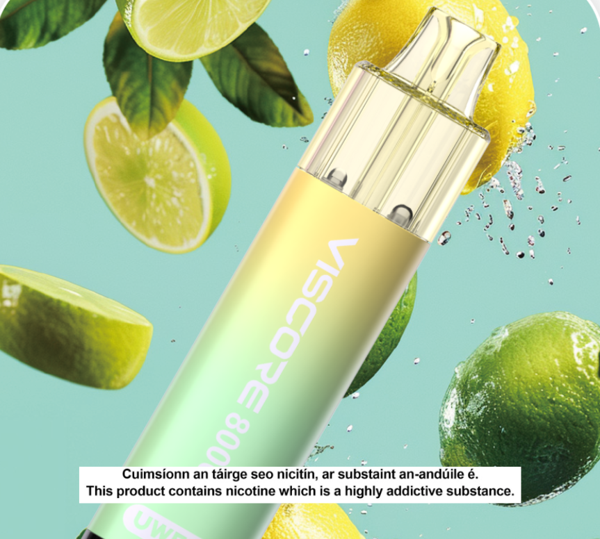 UWELL VISCORE 8000 PREFILLED POD KIT - Lemon & Lime
