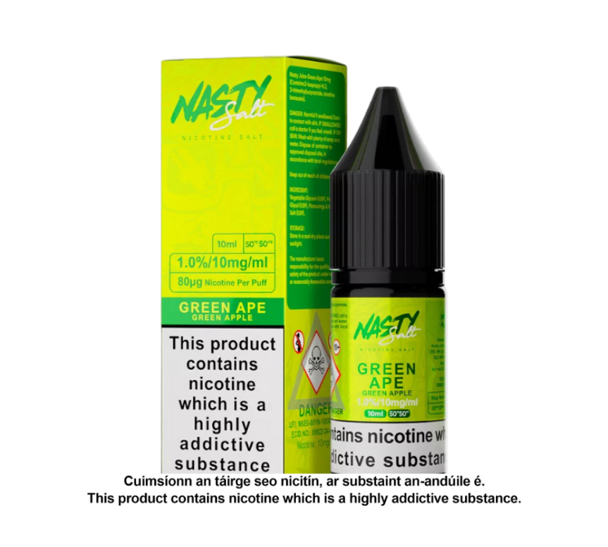 Nasty Juice Nic Salt Green Ape
