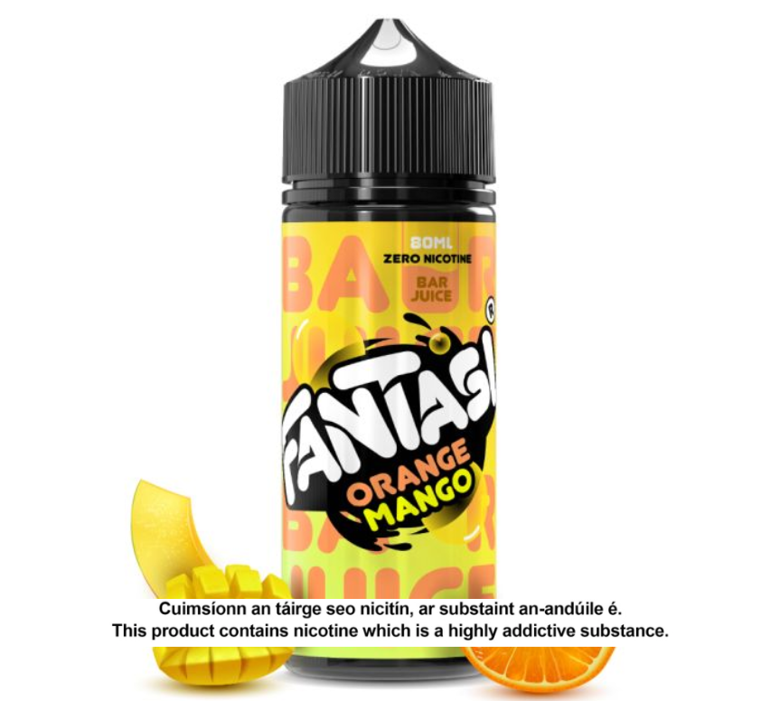 Fantasi Bar Juice Orange & Mango 100ml