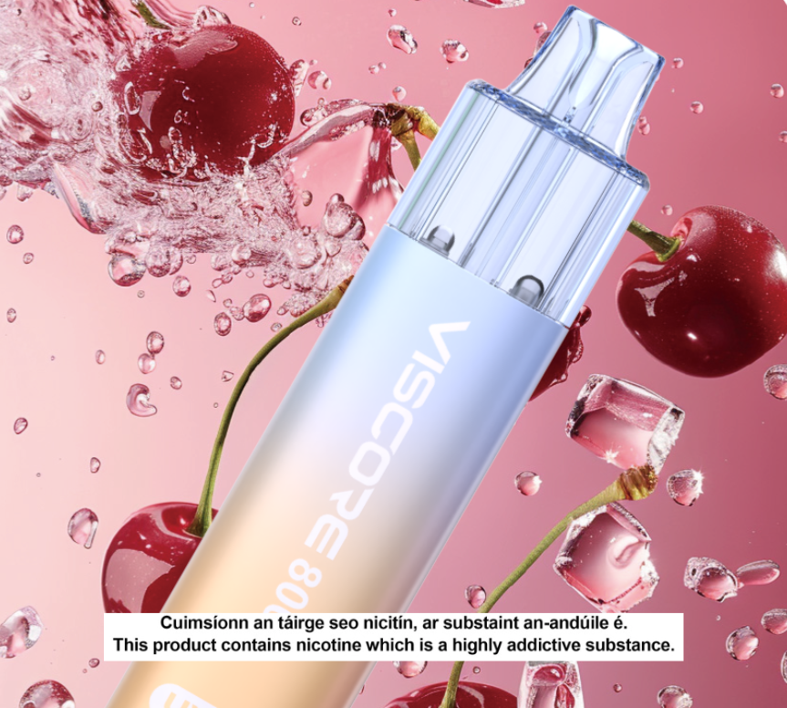 UWELL VISCORE 8000 PREFILLED POD KIT - Cherry Ice