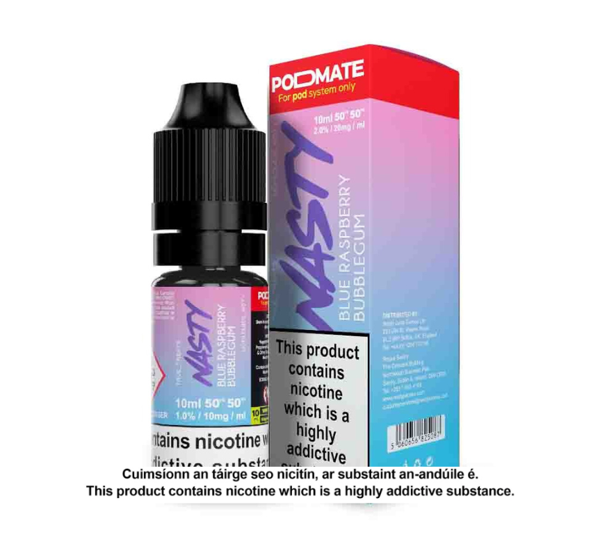 Nasty Juice Nic Salt Blue Raspberry Bubblegum